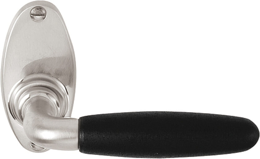 1931 GRO satin nickel ebony wood