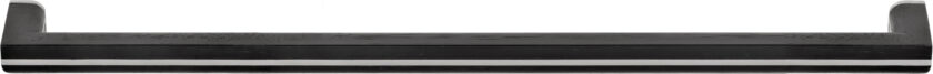 PB22 480 satin stainless steel oak wood black