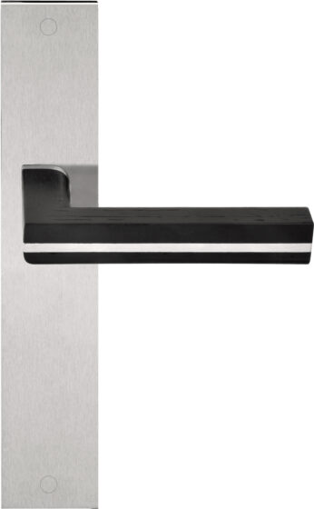 PBL22 P236 satin stainless steel black oak wood