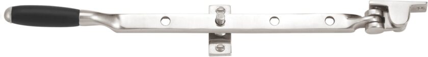 RU 1932 satin nickel ebony wood