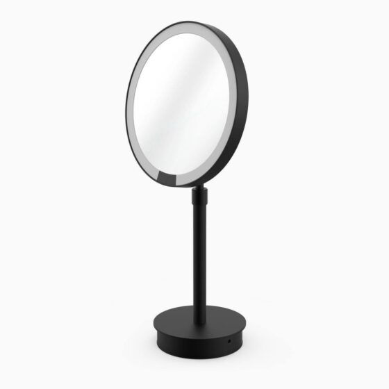 JUST LOOK SR LED Cosmetic mirror illuminated - black matt