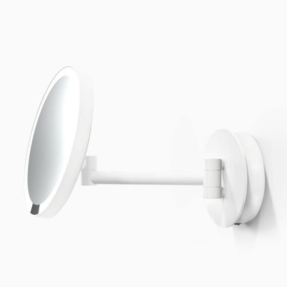 JUST LOOK WR LED Cosmetic mirror illuminated - white matt