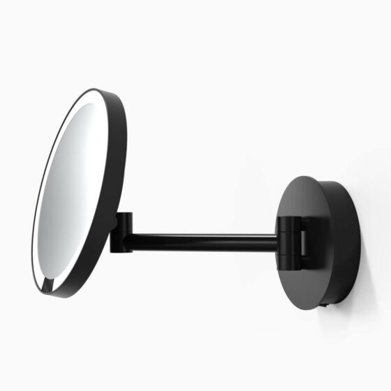 JUST LOOK WR LED Cosmetic mirror illuminated - black matt