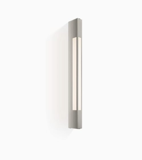 BLOC 80 Wall light - nickel satin