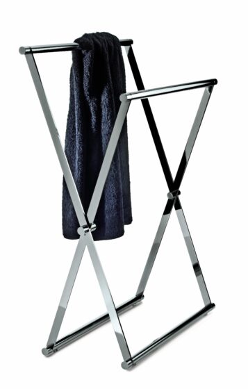CROSS 2 Towel stand - chrome