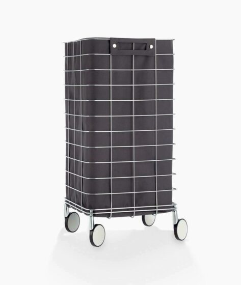 WR 1 Laundry trolley - chrome / anthracite