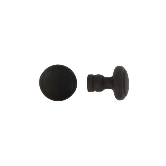 STUK MEUBELKNOP BT304bis ZWART (N) 30mm