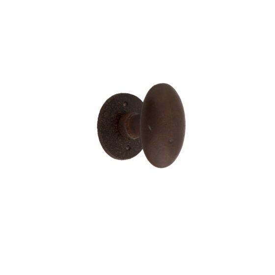 PAAR DEURKNOP BT1018/ R326bis ROEST (RC) zonder BB