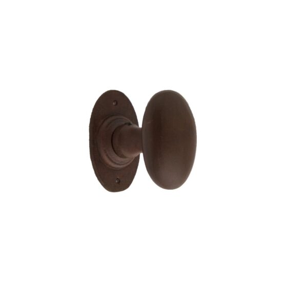 PAAR DEURKNOP BT1020/ R1508 ROEST (RC) zonder BB