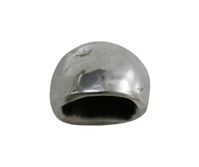 STUK MEUBELKNOP PM1634 ZILVER (BS) 40x36mm