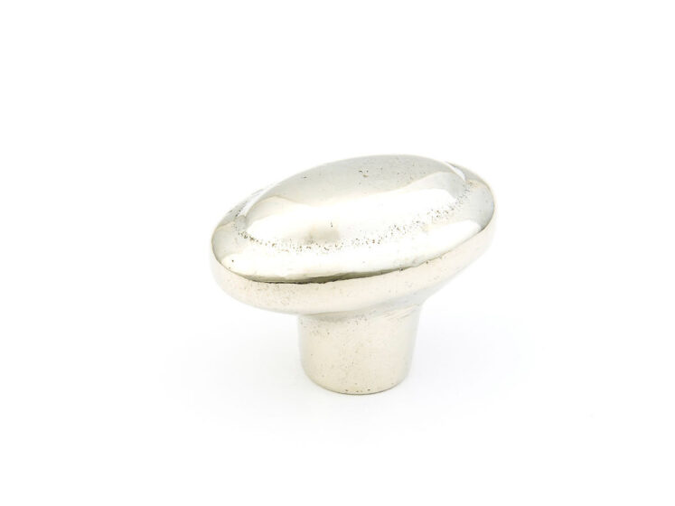 STUK MEUBELKNOP PO2-48 WIT BRONS (WB) 50x41mm