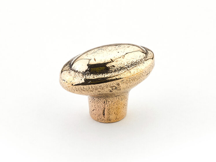 STUK MEUBELKNOP PO2-48 NATUUR BRONS (NB) 50x41mm