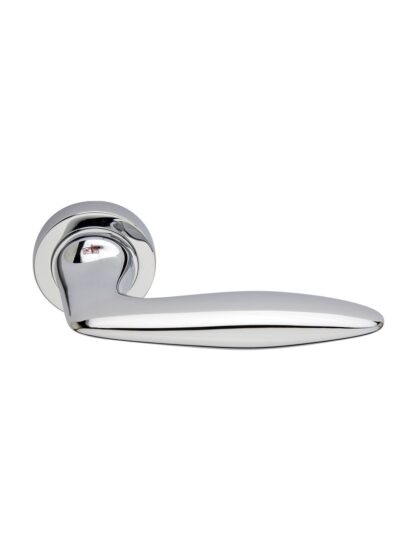 PAAR DEURKLINK VIENNA / 52D CHROOM (CL) zonder BB