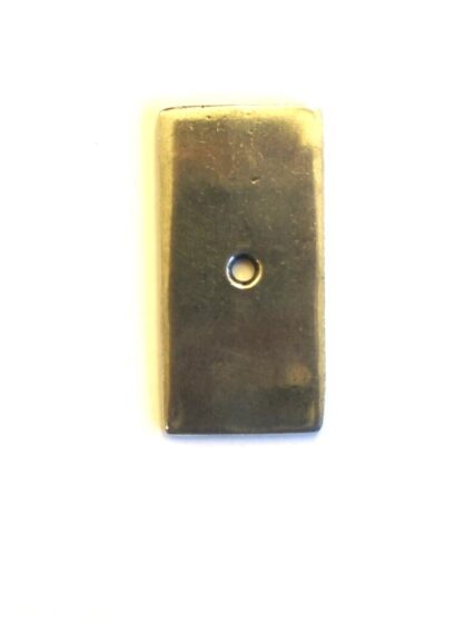 STUK MEUBELROZET BHRE WIT BRONS (WB) 70x35mm