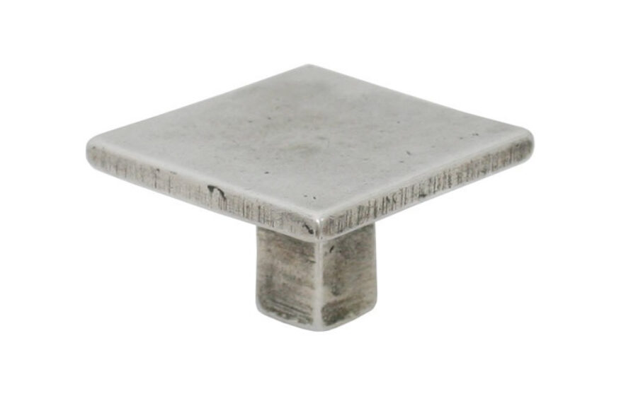 STUK MEUBELKNOP PM1640 ZILVER (BS) 45x28mm