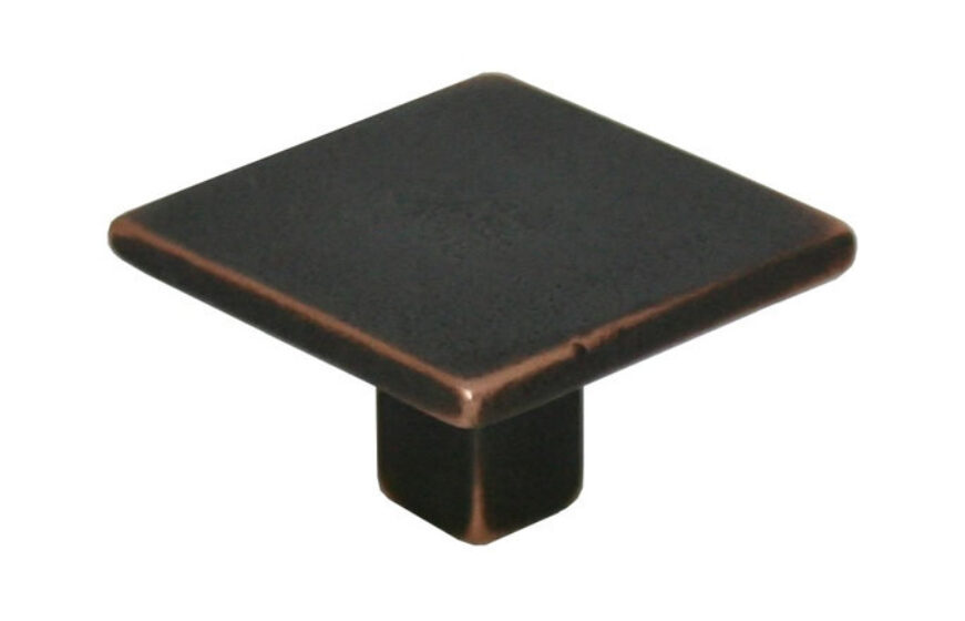 STUK MEUBELKNOP PM1640 DONKER BRONS (DB) 45x28mm
