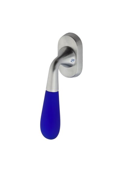 STUK RAAMKLINK GEMMA /32 CHROOM MAT (CS) / BLAUW