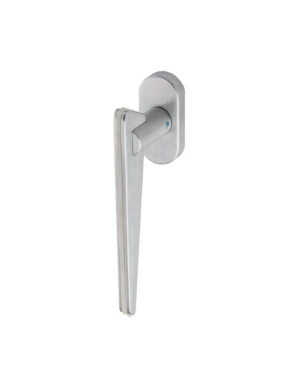 STUK RAAMKLINK TRATTO /32 CHROOM MAT / TRANSPARANT