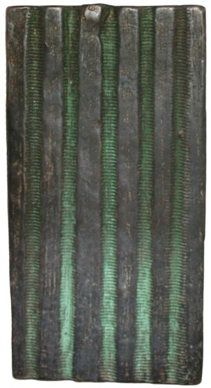 STUK MEUBELGREEP PM1647 GROEN BRONS (OG) 96mm