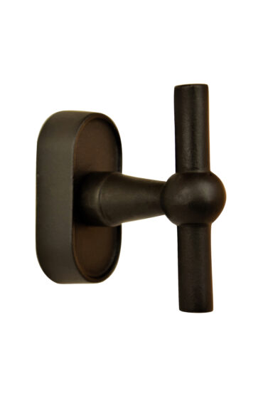 STUK RAAMKLINK C8 "T" CDF /32 ZWART BRONS (BLK)