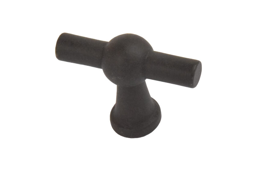 STUK MEUBELKNOP PO8-55 ZWART BRONS (BLK) 55mm