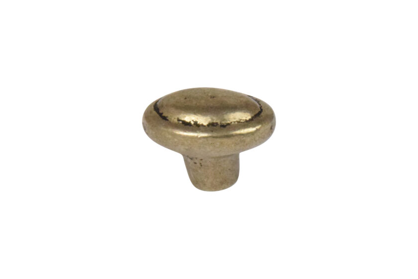 STUK MEUBELKNOP PO2-48 OUD TIN (OPW) 50x41mm