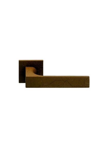 PAAR DEURKLINK TUKE 620 50-Q/ LEATHER (LE) zonder BB