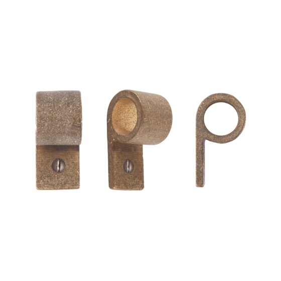 STUK MEUBELKNOP PFL-27 RUW BRONS (RB) 52x22x27mm