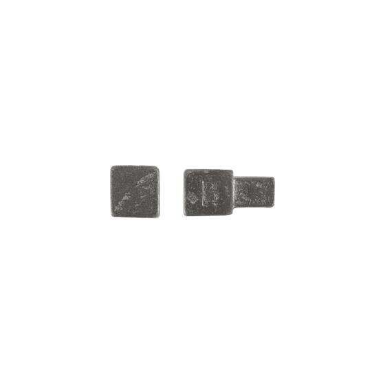 STUK MEUBELKNOP PQ-15 RUW METAAL (RM) 15mm