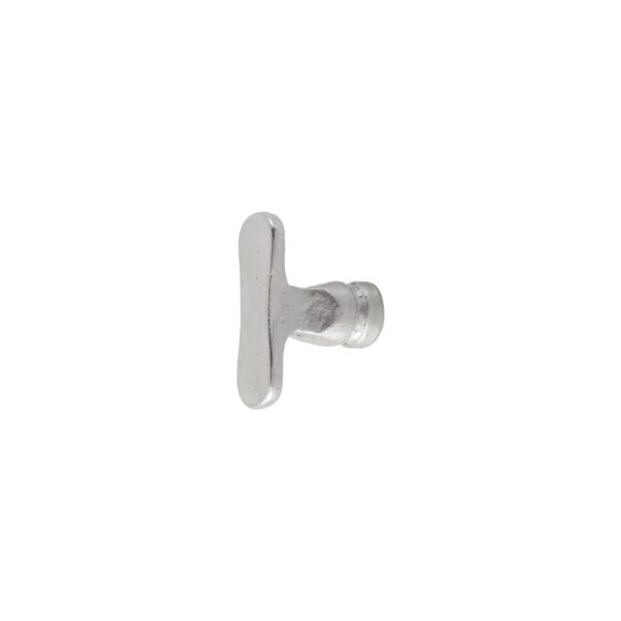 STUK MEUBELKNOP PBU-37 MAT WIT BRONS (WBS) 37mm