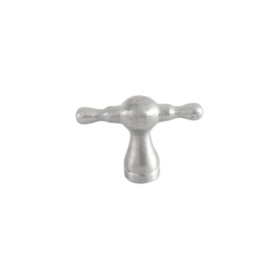 STUK MEUBELKNOP TAP-45 MAT WIT BRONS (WBS) 45mm