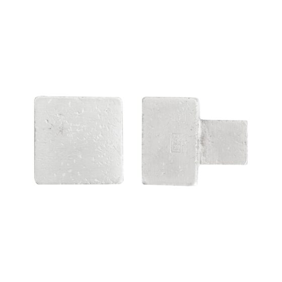 STUK MEUBELKNOP PQ-45 MAT WIT BRONS (WBS) 45mm