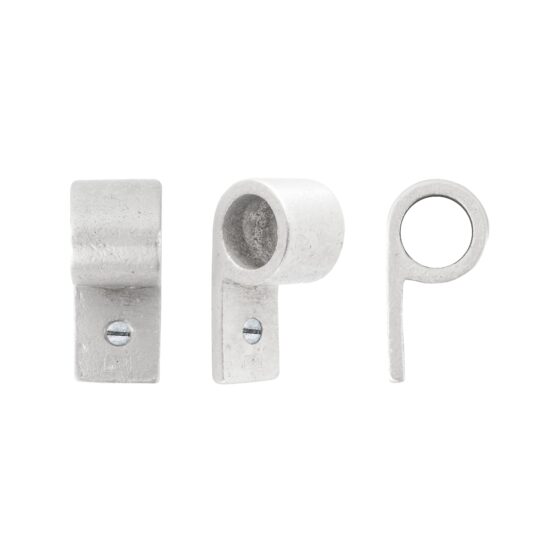 STUK MEUBELKNOP PFL-27 MAT WIT BRONS (WBS) 52x22x27mm