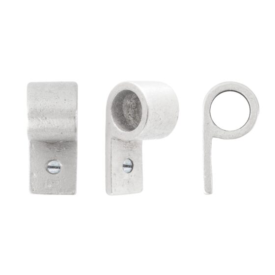 STUK MEUBELKNOP PFL-30 MAT WIT BRONS (WBS) 61x24x31mm