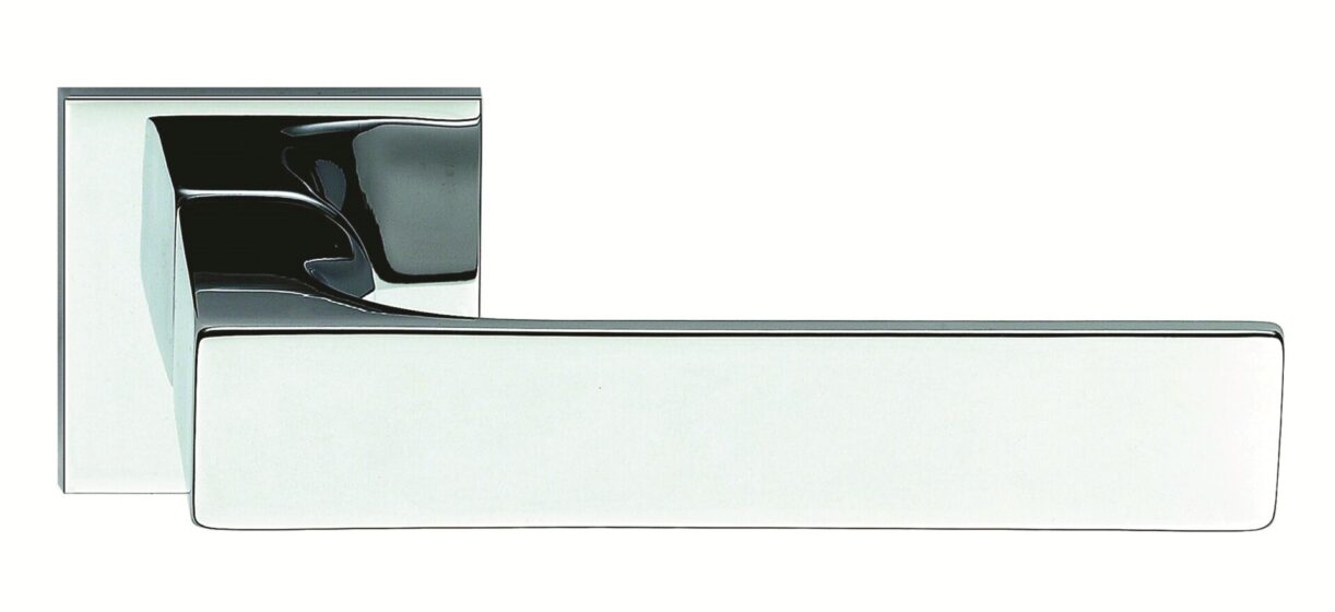 PAAR DEURKLINK TUKE 620 50-QT/ CHROOM (CL) zonder BB
