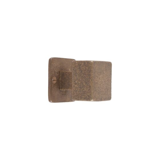 PAAR DEURKLINK PHQ /QU RUW BRONS (RB) zonder BB