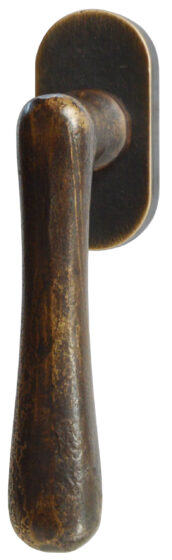 STUK RAAMKLINK ELEGANT/R DONKER BRONS (DB) 124mm