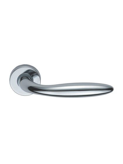 PAAR DEURKLINK SOFT 400 /45 CHROOM (CL) zonder BB