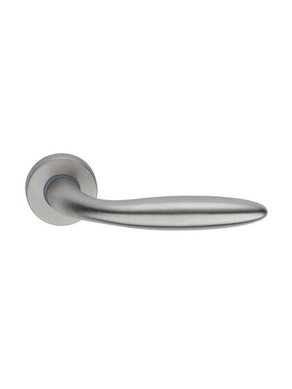 PAAR DEURKLINK SOFT 400 /45 CHROOM SAT (CS) zonder BB