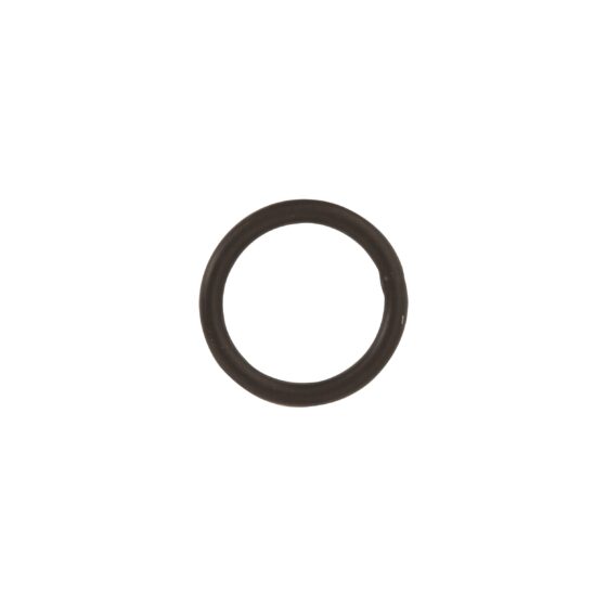 STUK GORDIJNRING MET PLASTIEK RING VEROUDERD IJZER - ZWART (VO) 42mm