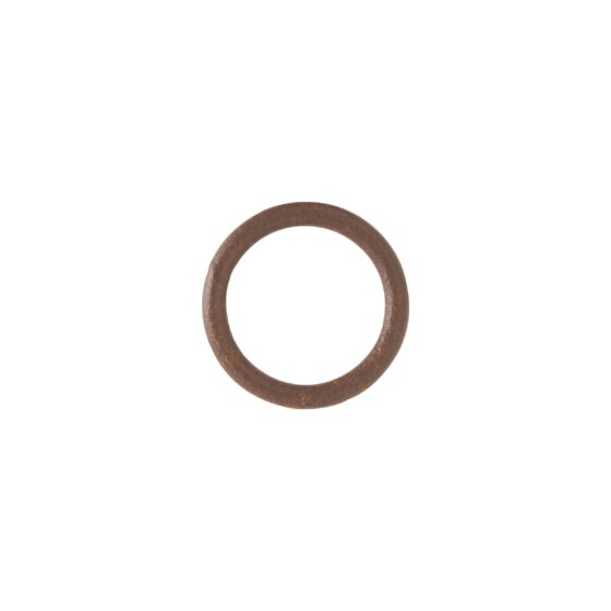 STUK GORDIJNRING MET PLASTIEK RING ROEST (RC) 42mm