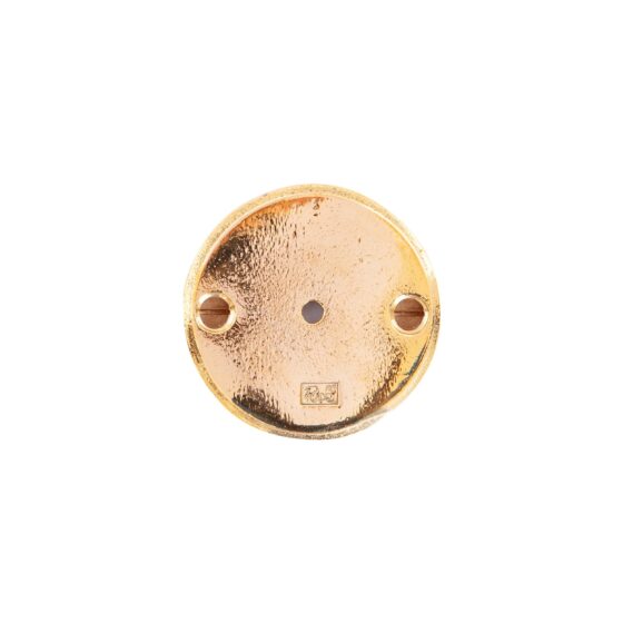 STUK MEUBELROZET 50R RUW BRONS GEPOLIJST (RBP) 50mm