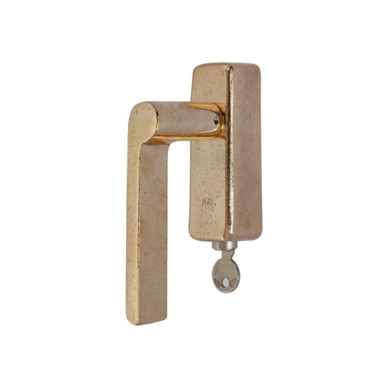 STUK RAAMKLINK PH1928/ DKS RUW BRONS GEPOLIJST (RBP) afsluitbaar links/left