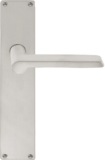 TIMELESS 1927MPSFC massieve deurkruk ongeveerd op schild blind mat nikkel