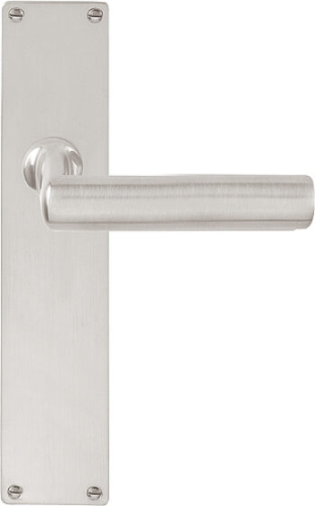 TIMELESS 1929MPSFC massieve deurkruk ongeveerd op schild blind mat nikkel
