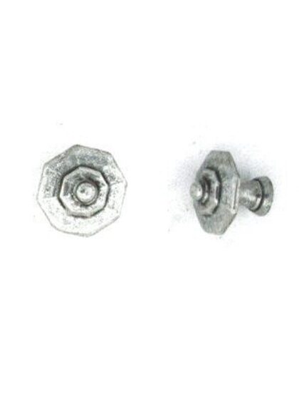 STUK MEUBELKNOP POOT-25 BRITANNIUM (BRI) 25mm