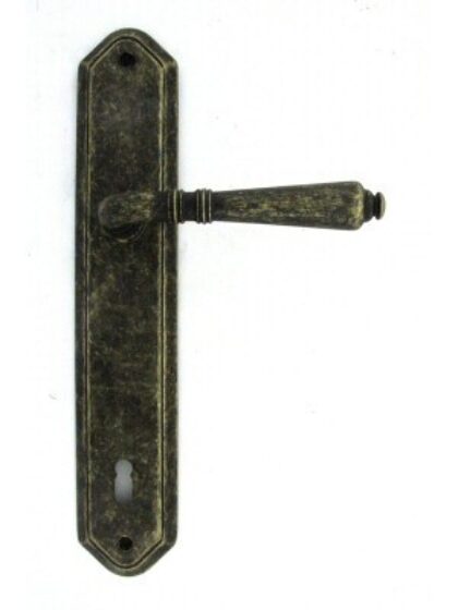 PAAR DEURKLINK 903 /P90 ANTICATO (AN) op Plaat 110mm BB