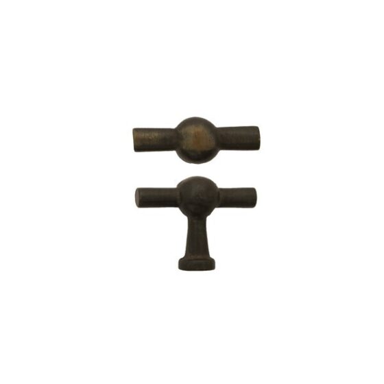 STUK MEUBELKNOP PO8-45 DONKER BRONS (AZ) 45mm