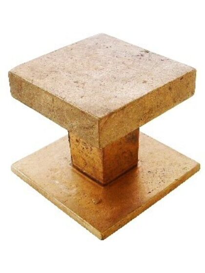 STUK DEURKNOP PL1623 NATUUR BRONS (LB) 70mm