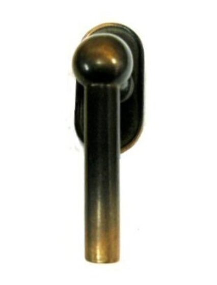 STUK RAAMKLINK M8 "L"CDF /32 DONKER BRONS (AZ)